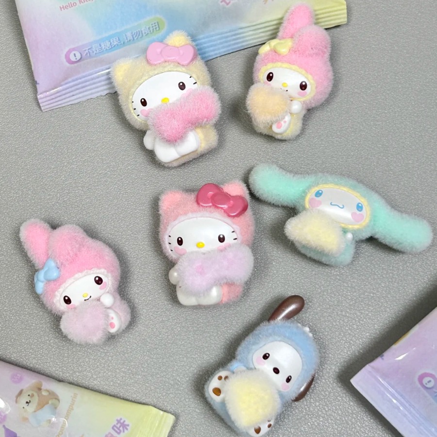 Baby Products Best - ของเล่นซานริโอ้แบบใหม่ ตุ๊กตาขนฟู ซองสุ่มลาย My Melody Hello