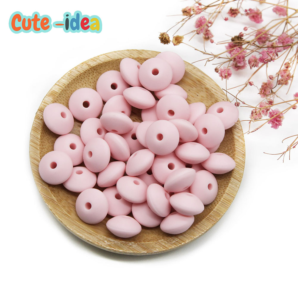 Baby Products Expo - น่ารัก-idea เด็กซิลิโคนถั่วเลนทิลลูกปัด 100 ชิ้นเด็ก Abacus Lentils