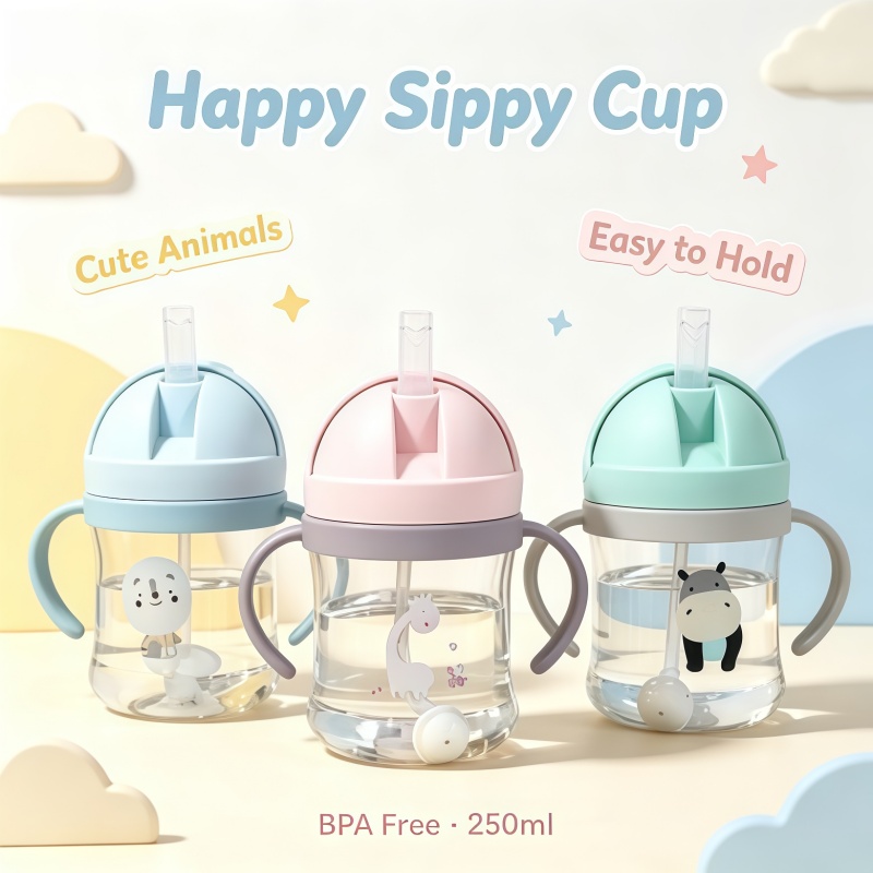 ขวดน้ำเด็กแบบพกพาพร้อมหลอดดูด  - Baby Products Expo บทวิจารณ์และราคา