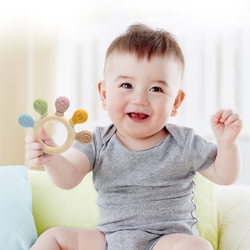 ยางกัดซิลิโคนหลากสีแบบใหม่สำหร - Baby Products Best บทวิจารณ์และราคา