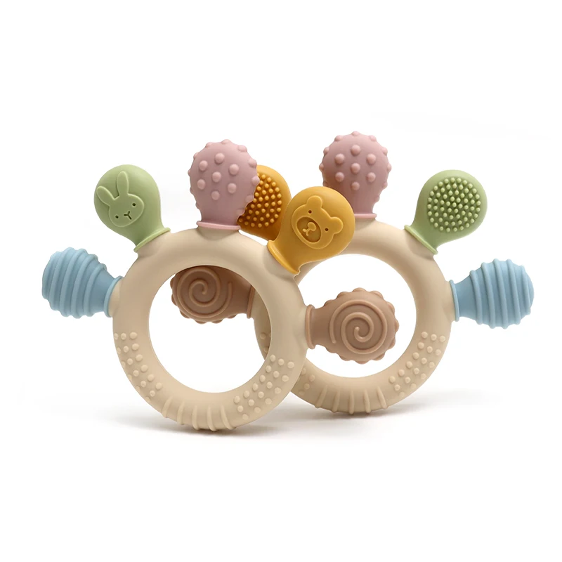 ยางกัดซิลิโคนหลากสีแบบใหม่สำหร - Baby Products Best บทวิจารณ์และราคา